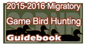 2015-2016 SC Migratory Game Bird Hunting Guidebook