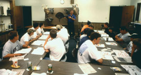 Photo of Hunters Education class.