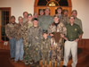 7th Annual Thomas Caughman Youth Waterfowl Hunt at Silver Lakes Plantation on Saturday, February 4th.  Youth hunters pictured in the foreground are Ethan Courson, Derrick Wardlaw, Andrew Joyner, and Carson Collins.  Also in the picture are Mike Hutchins (front right) from the DNR Board and Hamp Caughman (center) with the rest of the guides.