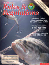 SCDNR - 2007-2008 Rules and Regulations