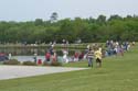 View of Participants around Pond