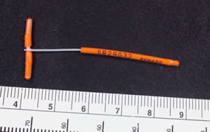 Figure 1. Nylon t-bar external tag.