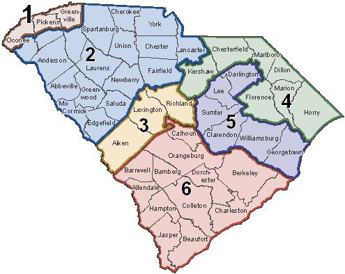 South Carolina Game Zones
