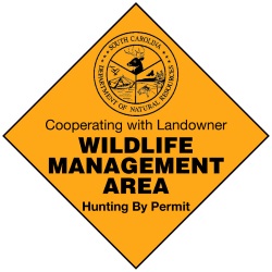 Wildlife Management Area Sign Wildlife Management Area Sign