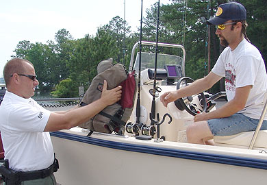 Boat inspection