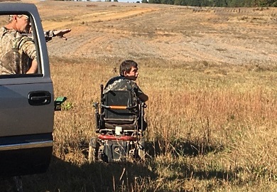 Mobility impaired hunts, sponsored by SCDNR and hosted by private landowners, are a great opportunity for mobility impaired sportsmen or sportswomen to continue or to get involved once again in an activity such as deer hunting.