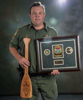 Investigator Michael Brock won the award for Education/Investigations. Investigator Michael Brock won the award for Education/Investigations.