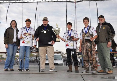 Woodruff High School won the gold in Overall School Team. Photo by Pamela Corwin, SCDNR