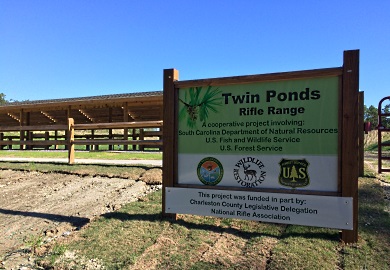 Multiple agencies were involved in planning and funding the renovated Twin Ponds shooting range. The primary source of funding was through Wildlife Restoration Fund excise taxes paid by sportsmen and women on firearms, ammunition and other hunting gear. Multiple agencies were involved in planning and funding the renovated Twin Ponds shooting range. The primary source of funding was through Wildlife Restoration Fund excise taxes paid by sportsmen and women on firearms, ammunition and other hunting gear.