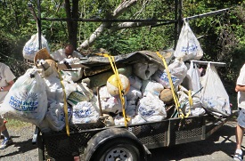 Volunteers for the 2016 River Sweep on the Catawba River in Lancaster County