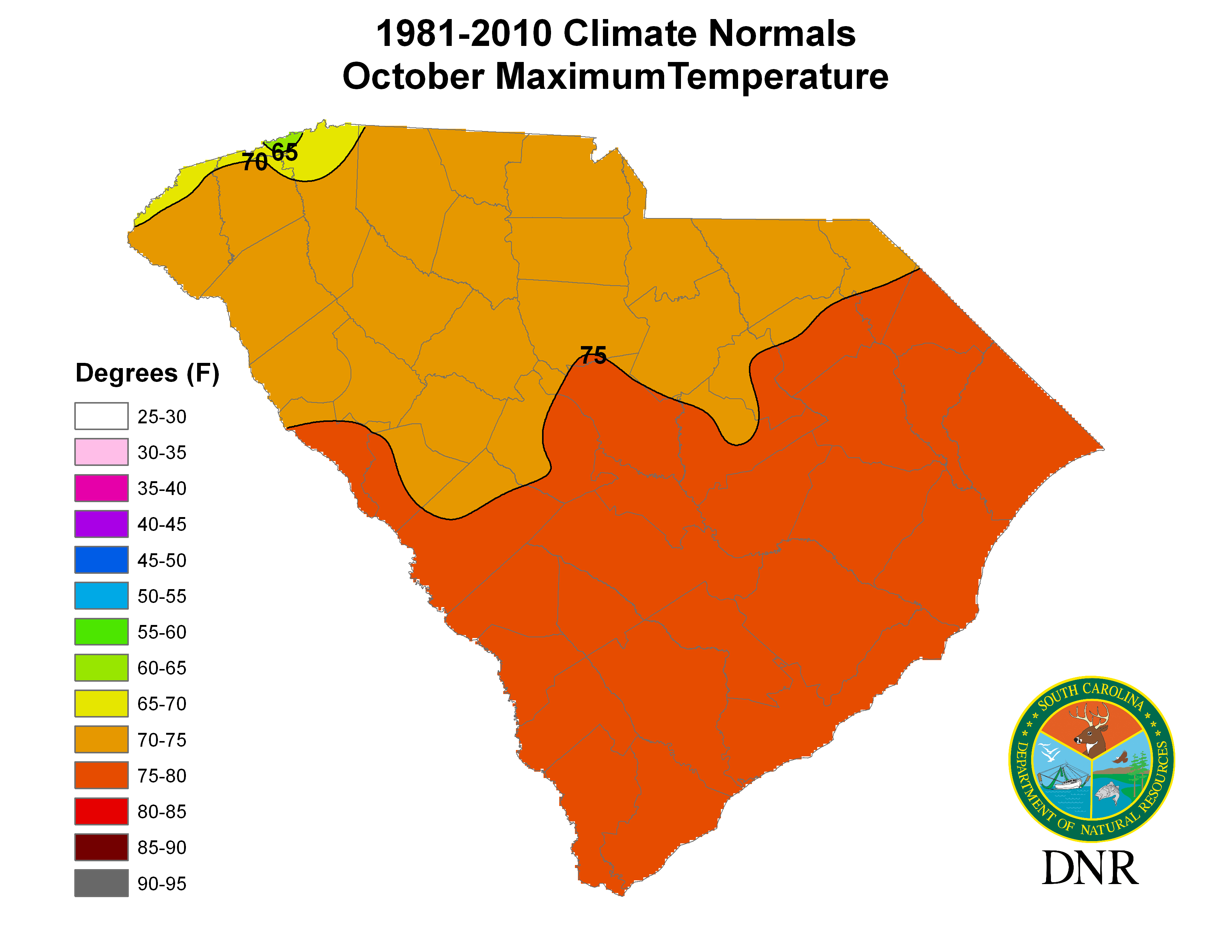 South Carolina State Climatology Office T Max