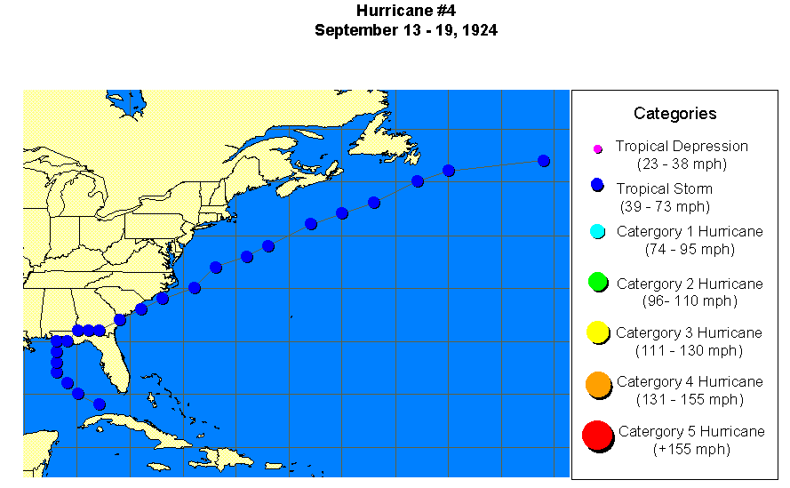 Hurricane 4-1924