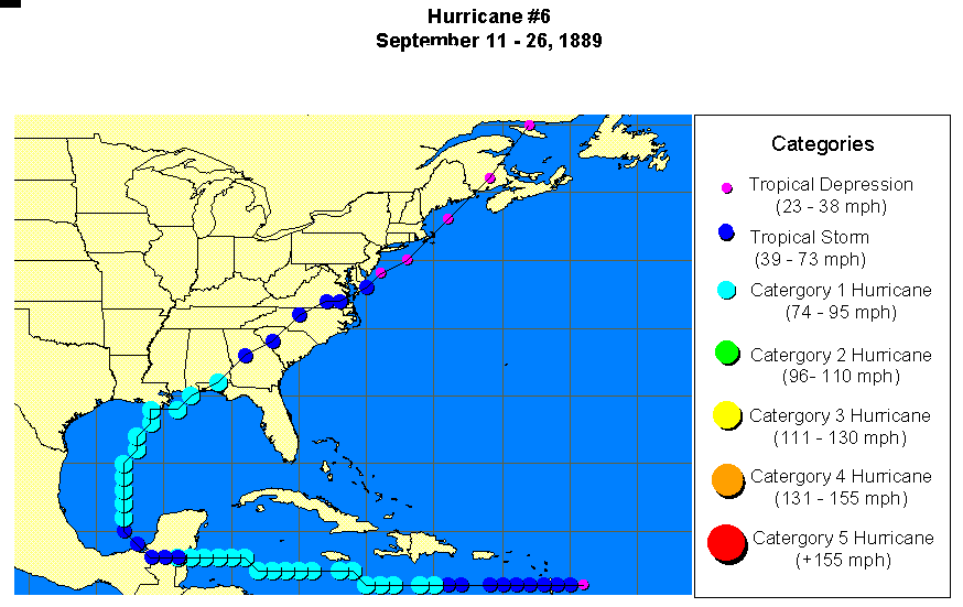 Hurricane 6-1889