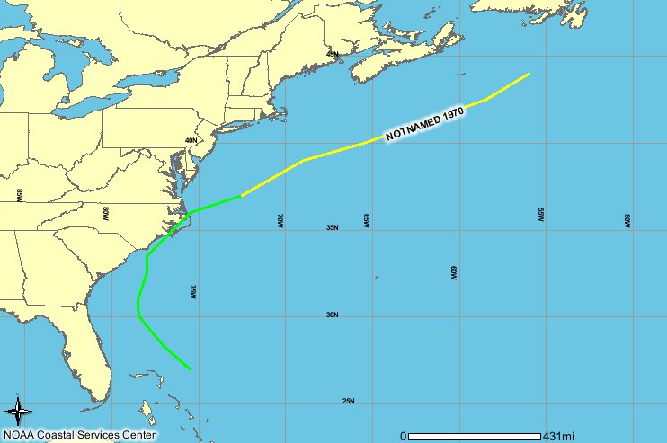Sub-Tropical Storm #4-1970