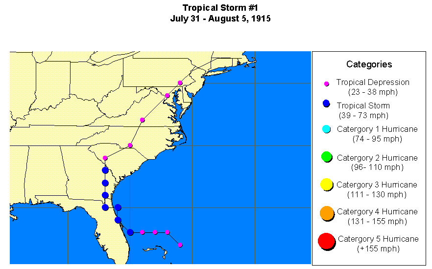 Tropical Storm 1-1915