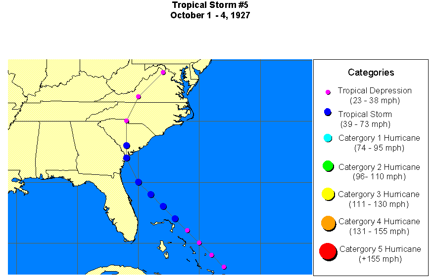 Tropical Storm 5-1927