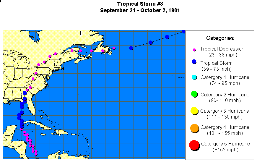 Tropical Storm 8-1901