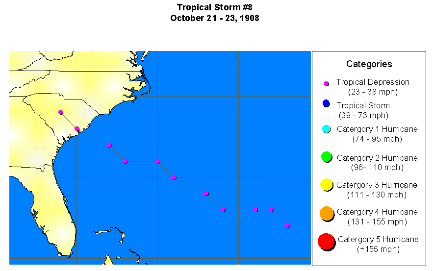 Tropical Storm 8-1908