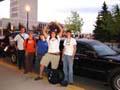 Students arrive at Winnipeg International Airport