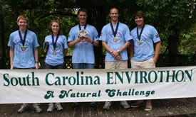 3rd Place: 2009 SC Envirothon