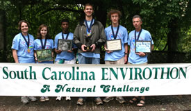 2009 SC Envirothon State Winners