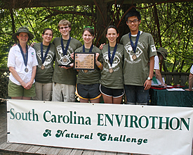 3rd Place: 2010 SC Envirothon 