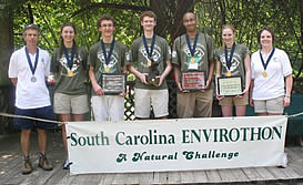 2010 SC Envirothon State Winners