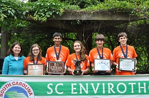 2015 SC Envirothon Winners – Spartanburg Day School, Spartanburg, SC