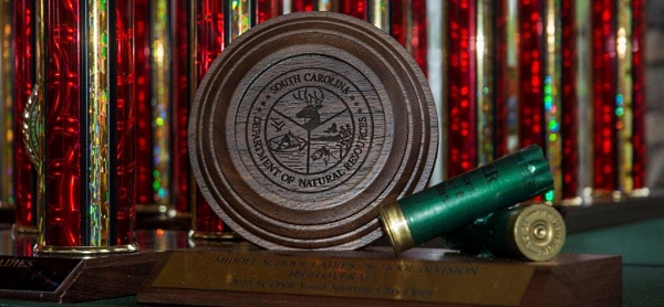 Close up of the trophy