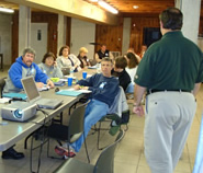 David Ruff presents on Aquatics