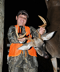 Boy with First Deer