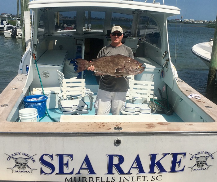Photograph of Record Scamp Grouper