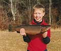 Brown trout, Angler: Drew Rankin caught in Lake Jocassee