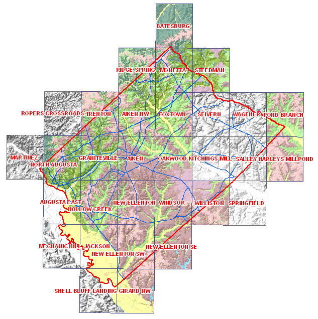 Aiken County Gis Maps Digital Data - Scdnr