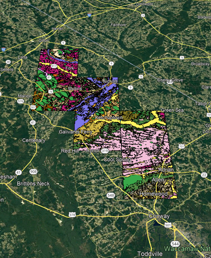 Preview of I-73_Corridor.kml