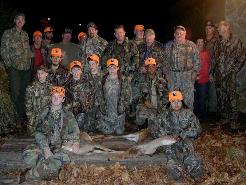 Youth Deer Hunt Participants