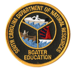 SC DNR Boater Education Patch