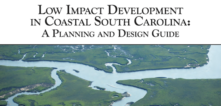 Front cover of the Low Impact Development manual for South Carolina