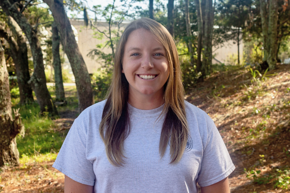 A headshot of Stewardship Coordinator, Jessica Kinsella