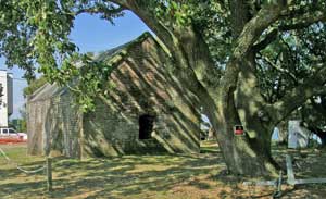 Original Building of Historic Fort Johnson