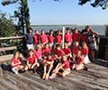 Photograph of Group Visiting the Waddell Mariculture Center