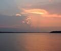 Photograph of Sunset at the Waddell Mariculture Center