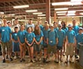 Photograph of Group Visiting the Waddell Mariculture Center