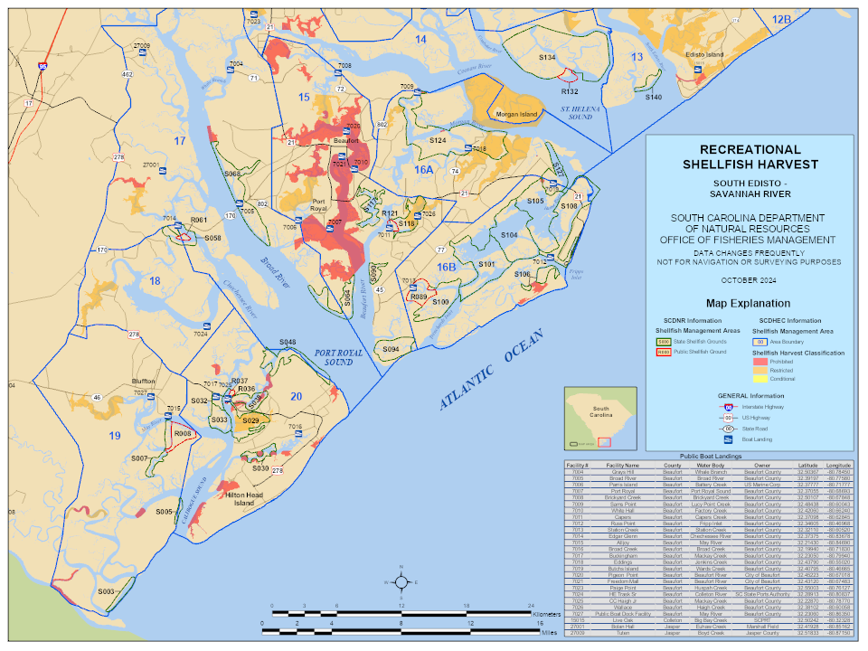 Savannah River to South Edisto