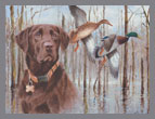 2011 Duck Stamp - Mallards in York County by Jim Killen